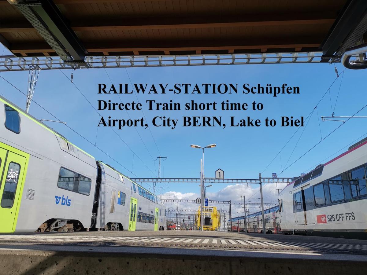 Boutique Hotel Bs16 Before Bern City Parking Gratis Schupfen Bagian luar foto